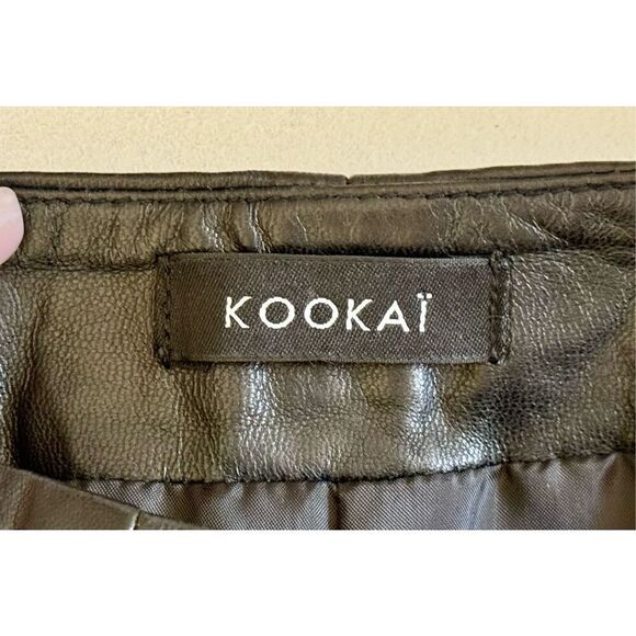 Kookai Black High Waist Shorts - Picture 6 of 14